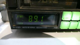 VINTAGE ALPINE 7168 AM/FM CASSETTE RADIO KNOB (SHAFT STYLE) RARE 2