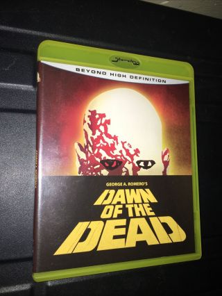 Dawn Of The Dead (1978) (blu - Ray Disc,  2007) (switch To Yellow Case) Oop Rare