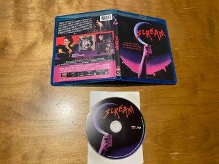 Scream 1981 Blu Ray Code Red 2k Scan Classic Horror Widescreen Oop Very Rare
