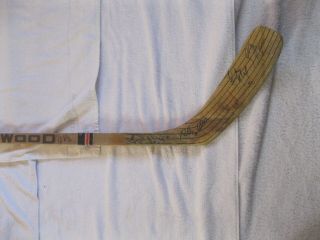 Vintage Rare 1992 Sherwood La Kings Autographed Nhl Game Hockey Stick