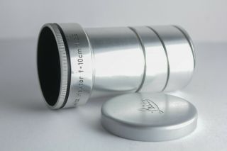 Leica Leitz Hektor 100mm F/2.  5 Projection Lens Bokeh Fast F2,  5 10cm Rare