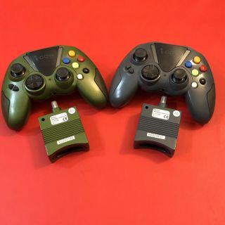 Rare - I - Con Wireless Controllers For Xbox W/ Receivers