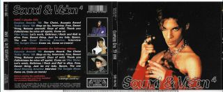 Prince Rare Cd Set Sound And Vision Vol 4 - 2 Cd The Second Decade Factory Sndbrd