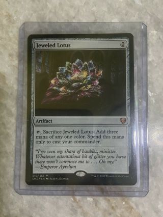 Mtg Jeweled Lotus X1 Commander Legends Magic The Gathering Nonfoil Mythic Rare