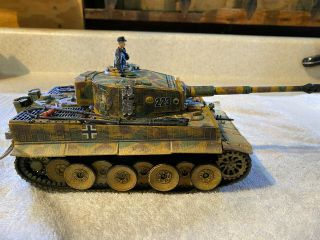 Rare Custom Forces Of Valor Unimax 1:32 German Tiger I Use With 21st Century.