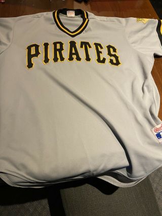 Rare Vintage 1990s Pittsburgh Pirates Baseball Jersey Size 48 Rawlings Pullover