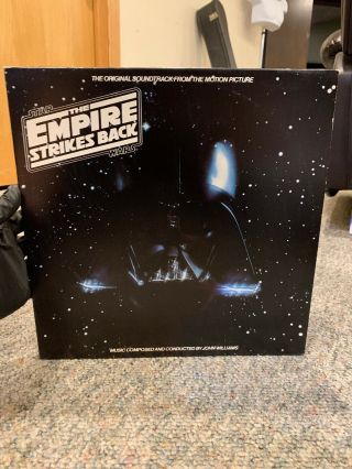Rare Vintage Star Wars The Empire Strikes Back Soundtrack Lp With Inserts Nm