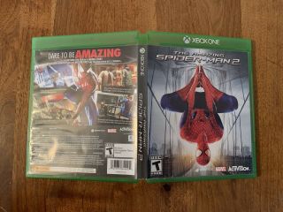 The Spider - Man 2 (Microsoft Xbox One,  2014) RARE - CIB / Complete w Case 3