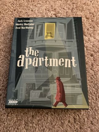 The Apartment (blu - Ray,  2017) Arrow Media Oop Rare Limited Edition