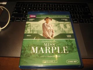 Agatha Christie’s Miss Marple Volume 3 (blu - Ray,  2015,  2 Disc Set) Rare