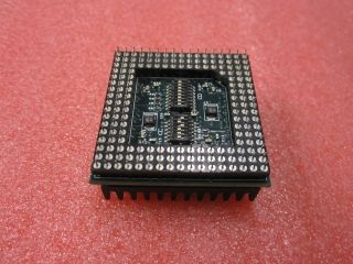 Rare collectible Am5x86 - P75 AMD AM486DX5 - 133W16BHC Chip on board w/ Heatsink 2