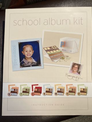 Becky Higgins School Album Kit For Grades K - 12,  Open Box,  Rare