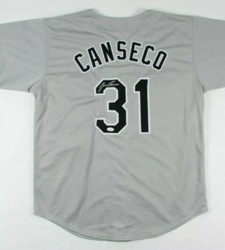Jose Canseco Signed Chicago White Sox Jersey JSA 6x All - Star RARE JERSEY 2