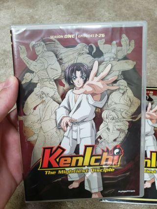 Kenichi: The Mightiest Disciple Season One DVD As - Is Rare B 2