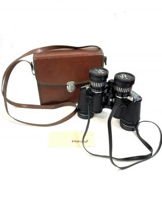 Rare Vintage Tasco 101z 7x 15x35 Zoom Binoculars With Case G04 - 01