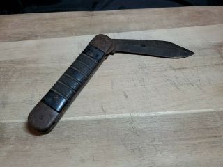Rare Orig.  Vintage Colonial Wwii Usn Us Navy Pilot Knife 10.  5 " Overall S&h