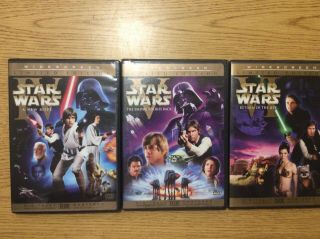 Star Wars Theatrical Limited Edition Widescreen (6 Dvd) Rare