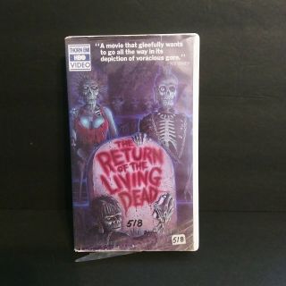 Return Of The Living Dead Vhs Thorn Emi Hbo Video Horror Gore Rare Cult Punk Htf