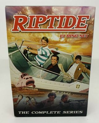 Riptide The Complete Series Dvd 2008 13 - Disc Box Set All 3 Seasons Rare Oop
