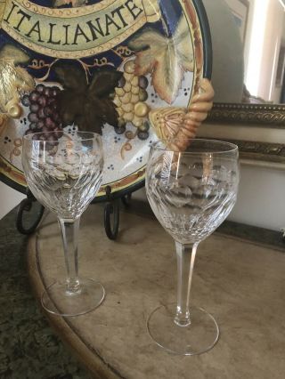 2 Waterford Crystal Wine Hock - Rarely