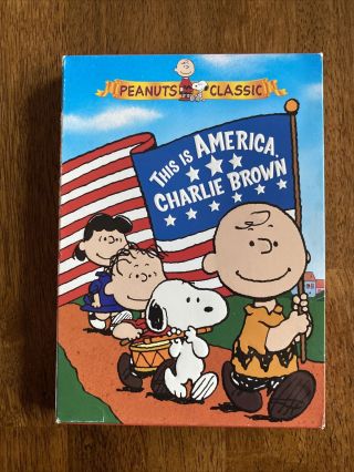 This Is America,  Charlie Brown - Collectors Set (dvd,  2006,  2 - Disc) Oop Rare