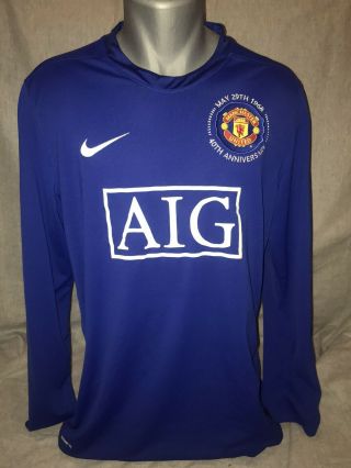 Manchester United 3rd Shirt 2008/09 Long Sleeved Large Rare
