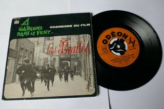 The Beatles Rare France Ep A Hard Day 