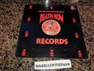 2pac - California Love 12 " Promo Og Vinyl Death Row 1995 Rare Dj Only Dr Dre Nm