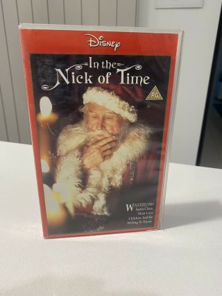 Disney In The Nick Of Time Rare Vhs