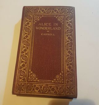 Rare Alice In Wonderland.  1st Edition.  Lewis Carroll.  Early Edition Vgc