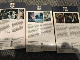 Star Wars VHS Trilogy 1977,  1980,  1983 EUC Original/3 RARE GREAT VIDEOTAPES 2