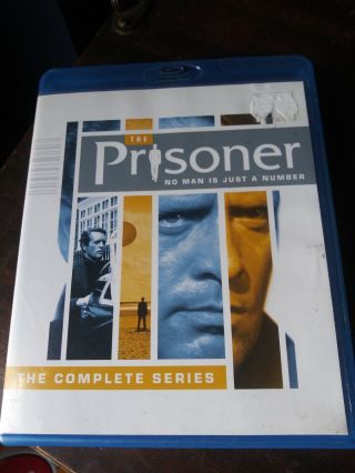 The Prisoner (blu - Ray Disc,  2009,  5 - Disc Set,  Anniversary Edition) Oop Rare