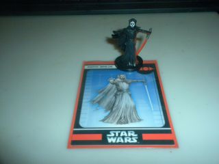 Darth Nihilus Cotf 12 - Star Wars Miniatures Very Rare With Card