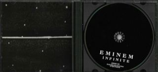 EMINEM INFINITE (2009 REISSUE) OFFICIAL RARE OOP CD PROOF KON ARTIST 3