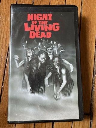 Night Of The Living Dead Beta Horror Rare George Romero Vci Home Video Not Vhs