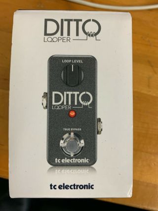 Tc Electronics Ditto Looper Mini Guitar Effects Pedal - Rarely