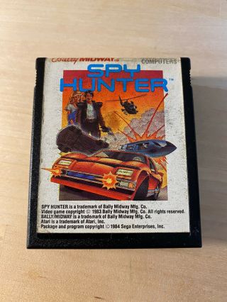 Spy Hunter Atari 400/800 Xl Xe Computer Video Game Rare