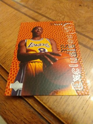 1996 Upper Deck Kobe Bryant Rookie Exclusives Rookie Card La Lakers Legend R10