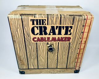 Rare Vintage Crate Cable Maker Kit For Electric Guitar Cable Making