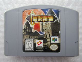✅ Great Authentic Castlevania Nintendo 64 N64 Rare Retro Rpg Video Game Cart
