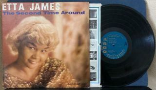 Etta James Second Time Around Rare 1961 Argo First Press Lp Mono Deep Groove R,  B