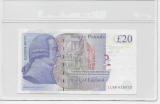 Great Britain Ll Replacement,  Ultra Rare £20 Banknote.  Gem Uncirculated