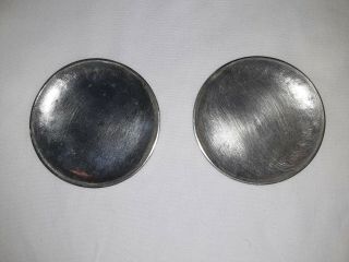 2) Rare Chinese Export Silver Trays Sing Fat