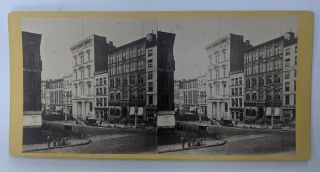 Rare 1860s York Stock Exchange Stereoview By E.  &h.  T.  Anthony - Nyse Nyc