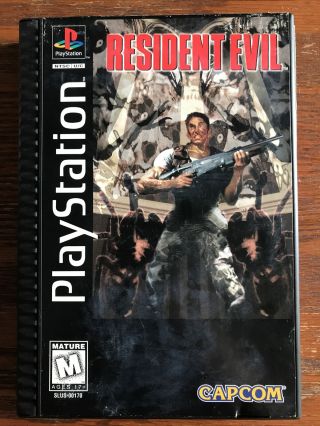 Resident Evil Rare Long Box Version Playstation 1 Ps1 Complete