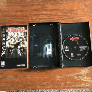 Resident Evil Rare Long Box Version PlayStation 1 PS1 Complete 3