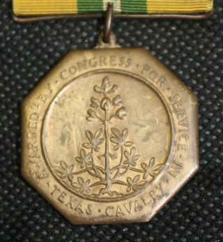 RARE WORLD WAR I MEDAL PRESENTED TO TEXAS RETURNING VETERANS FROM WW I EX COND 3