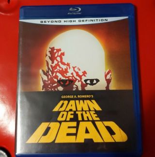 Rare Oop Dawn Of The Dead (1978) Anchor Bay Blu - Ray