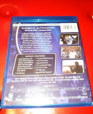 Rare OOP Dawn Of the Dead (1978) Anchor Bay Blu - ray 2