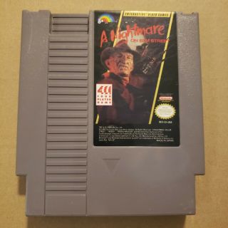 A Nightmare On Elm Street Nes Nintendo Rare Video Game